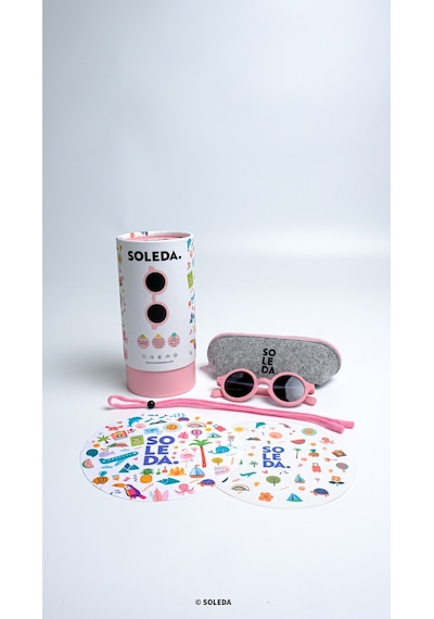 Soleda 0-12 Ay Bebek Güneş Gözlüğü - Baby Pink