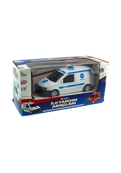 Uzaktan Kumandalı 1:20 Full Fonksiyon Işıklı Polis Aracı