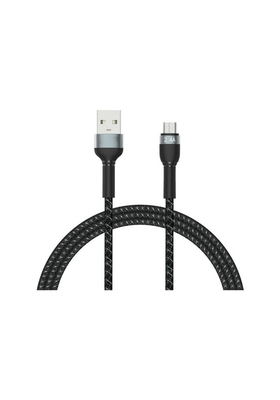 Forzacase FC311 Micro USB  2.4A 1 M Örgülü Şarj Ve Data Kablosu