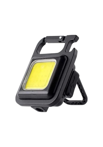 Unichrome Led Anahtarlıklı Metal Kasa El Feneri Şişe Açacağı Usb Li Şarj Çok Renkli