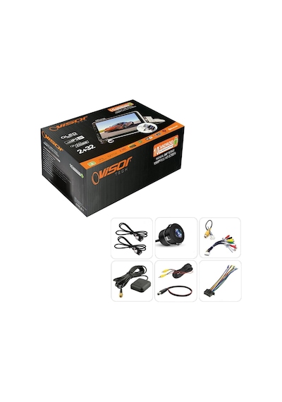 Visor Md-208 Tablet Multimedya Android 10 İnç Universal 2+32gb Oynar Başlık 4 Çekirdek