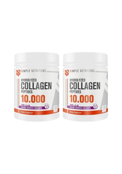 Tr Hydrolyzed Collagen Peptides Hidrolize Kolajen Peptitleri Type I-ıı-ııı Yüksek Biyoyararlanımlı 300gr 30 Se