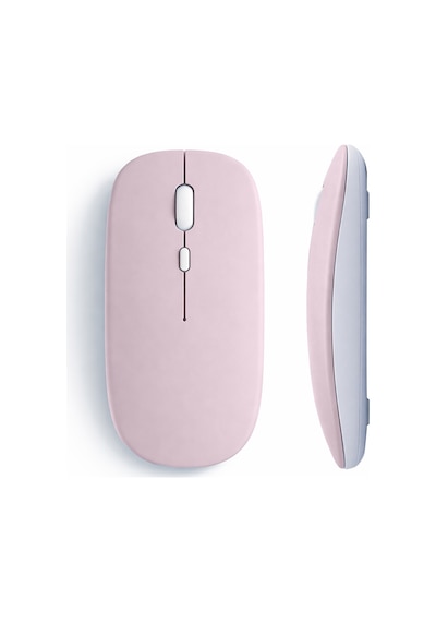 Tablet Ve Telefon İçin Bluetooth Mouse Apple Uyumlu iOS Android Şarjlı Batarya Usb Dongle Ve Kablo Dahil 13515