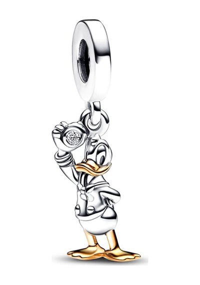Donald Duck Charm / Gümüş. Kaplama