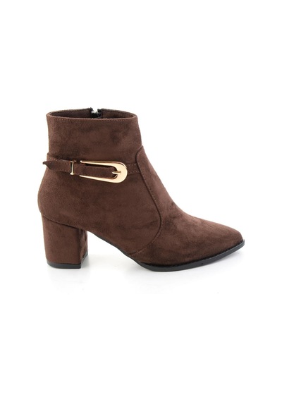 Kahve Süet Kadın Bot & Bootie K02233050472