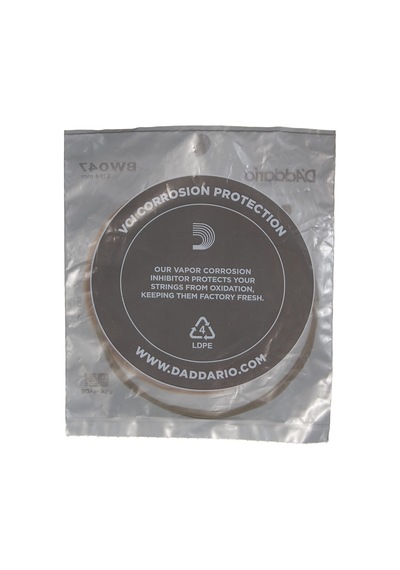 Daddario Bw047 Akustik Tek Tel, 80/20 Bronze Wound, 047, Mi Pak