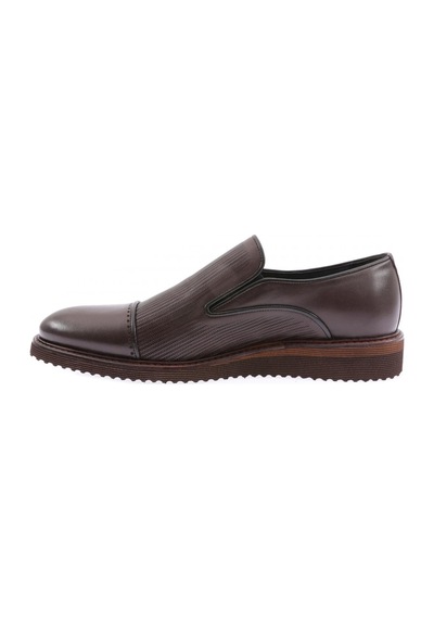 Dgn 3423 Erkek Eva Taban Lazerli Oxford Ayakkabı 3423-1591-R5999 Kahverengi