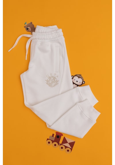 U.s. Polo Assn. Erkek Çocuk Krem Eşofman Altı 50290748-vr071 Krem