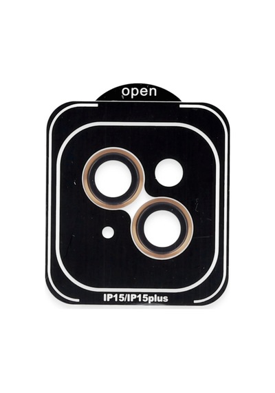Joko - 988 - Apple iPhone Uyumlu 14 Pvd Metal Kamera Lens - Glblseme - - Turuncu