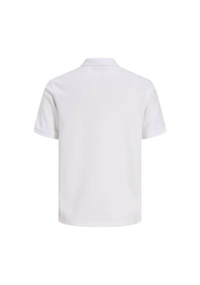 Jack & Jones Erkek Kisa Kollu Polo Tisört - Austin - 12268130 Beyaz