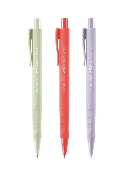Faber Castell Econ Soft Versatil Kalem 0,7 Uçlu Karışık Renk - 1 Adet Çok Renkli
