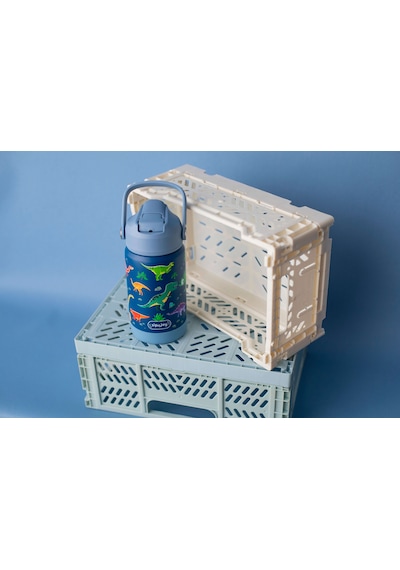 Sipnjoy - Flipsip Çocuk Su Termosu 360 Ml - Dino Roar