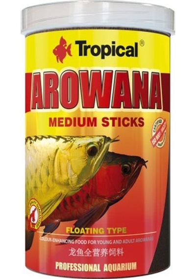 Tropical Arowana Medium Sticks Genç Arowanalar İçin Renklendirici