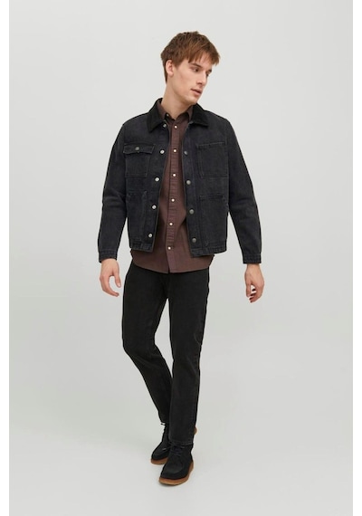 Jack & Jones 12237392 Jjıchrıs Jjorıgnıal Mf 912 Noos Erkek Jean Pantolon 12237392-R4926 Siyah