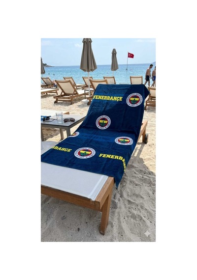 Fb Taraftar Plaj Havlusu Lacivert