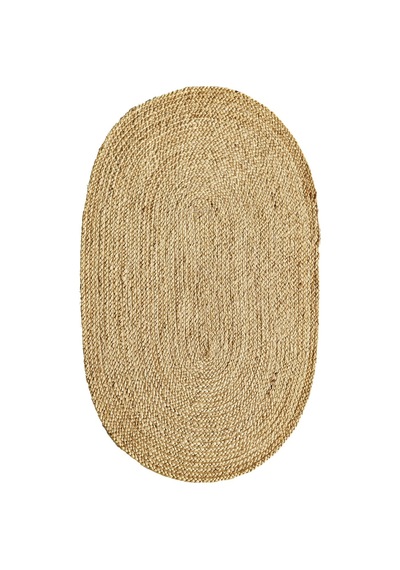 Eko Halı Juno Ech 01E Natural El Dokuma Naturel Jüt Hasır Halı - 140X200