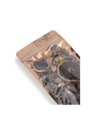 Gold Şeffaf Metalize Doypack 13x22,5x7 Cm 50 Adet