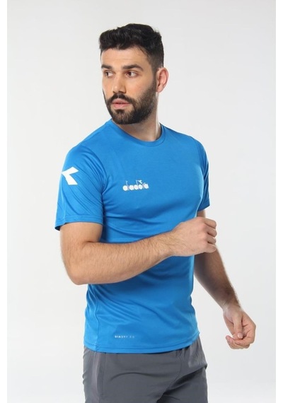 Diadora Nacce Erkek Mavi T-Shirt - 16Tsr05