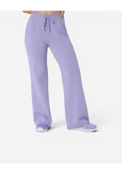 Asics Nagıno Refıned Texture Sweat Flare Pant Kadın Mor Eşofman Altı 2032d371-500