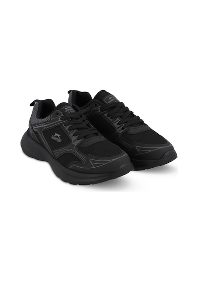 Slazenger GIMA Erkek  Siyah / Siyah Koşu & Yürüyüş Spor Ayakkabısı