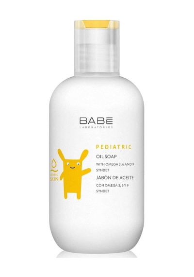 Babe Pediatric Atopic Skin Oil Soap 200 ML - Bebek ve Çocuklar İçin Vücut Yıkama Yağı