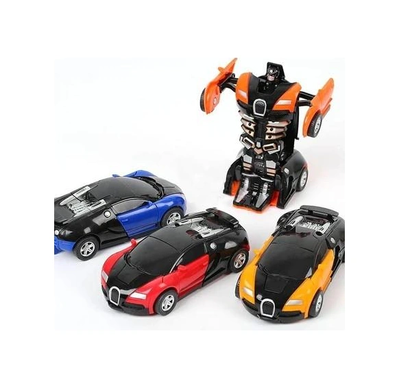 2adet Öğretici Oyuncaklar Robota Dönüşen Spor Araba Lamborghini Oyuncak Robot Araba