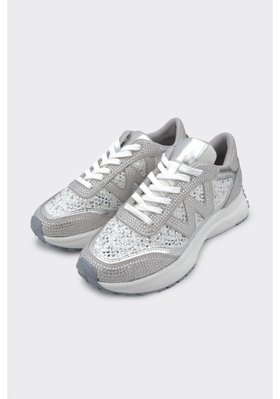 Derinet Comfort Taban Kadın Sneaker Buz Bey Taşlı Buz Bey Taşlı