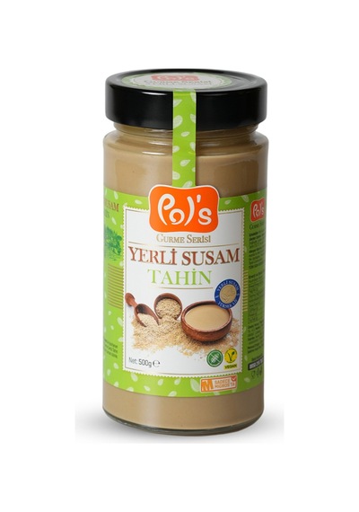 Pol S Gurme Serisi Yerli Susam Tahin 500 G - 8 Adet Tarı