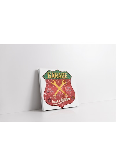 Vintage Retro Görsel Kanvas Tablo-154953