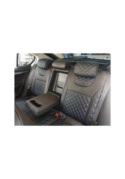 Skoda Octavia Araca Özel Deri Oto Koltuk Kılıfı (386640555)