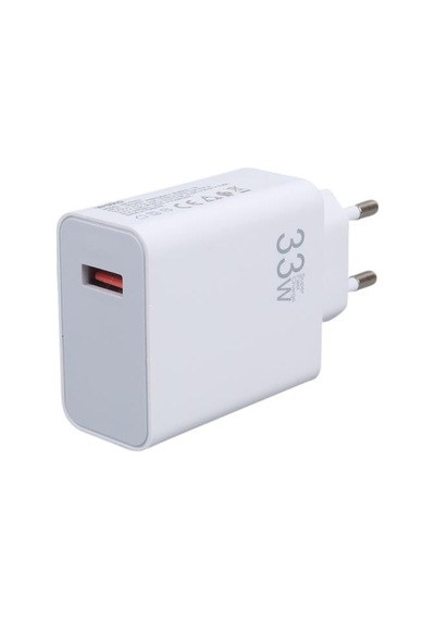 Weko Wk-27876 M11 Beyaz 33 Watt Turbo Usb Şarj Başlık Adaptörü + Type-c Kablo