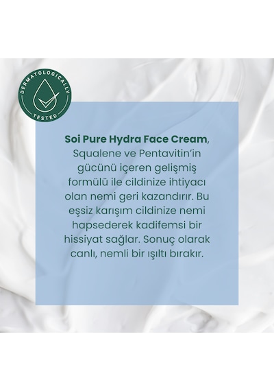 Soi Cosmetics Pure Hydra Yoğun Nemlendirici Yüz Kremi 50 ML