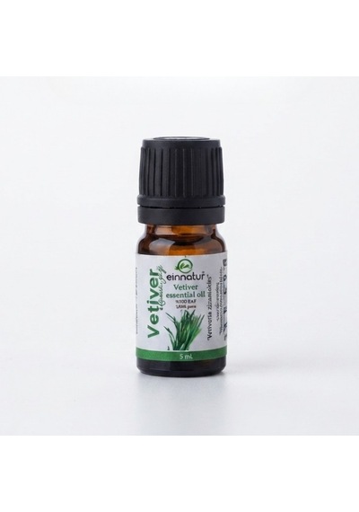 Vetiver Uçucu Yağı, 5 Ml, %100 Saf, Vetiveria Zizanioides Essential Oil
