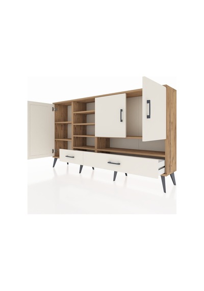 Arges Konsol 8 Raflı 2 Çekmeceli 3 Kapaklı 176x30x99 Çam-aytaşı Aytası - Atlas Çam Arges Konsol 8 Raflı 2 Çekmeceli 3 Kapaklı 176x30x99 Çam-aytaşı Aytası - Atlas Çam