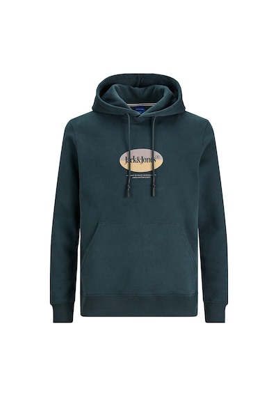 Jack & Jones Jack&jones Kapüşonlu Standart Kalıp Yeşil Erkek Sweatshirt 12242197 001
