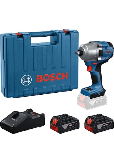 Bosch GDS 18V-780 + 2XGBA 18V-5AH Darbeli Somun Sıkma Makinesi