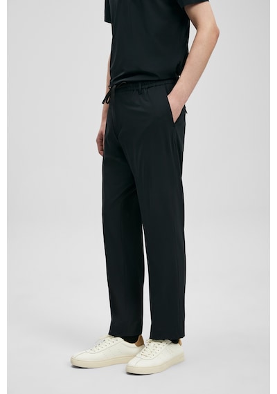 Lufian Calep Smart Erkek Chino Pantolon Slim Fit Siyah Siyah 111190357100100