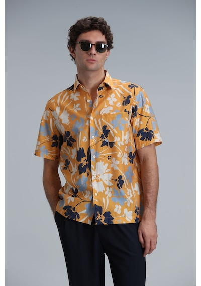 Lufian Shen Erkek Basic Gömlek Regular Fit Sarı Sarı 111010612100900 Sarı Lufian Shen Erkek Basic Gömlek Regular Fit Sarı Sarı 111010612100900 Sarı