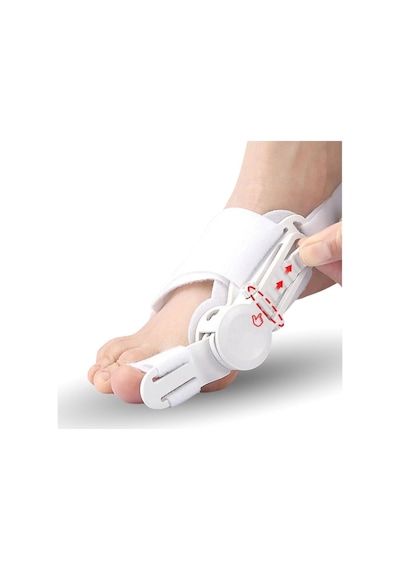 Ayarlanabilir Ayak Parmak Kemik Düzeltici Halluks Valgus Bunyon Aparatı, Gece Gündüz Kullanıma Uygun Ayak Düzeltme Ateli
