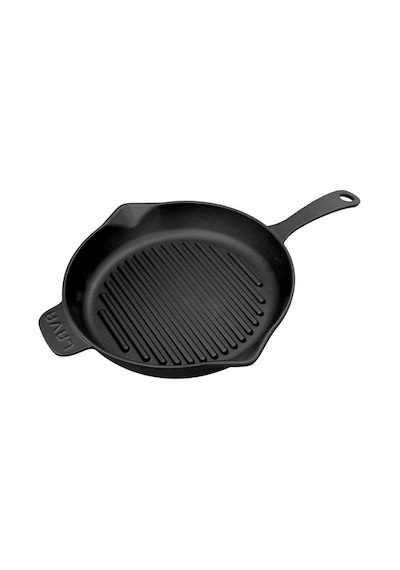 Lava Yuvarlak Saplı Demir Döküm 28 CM Izgara Tavası