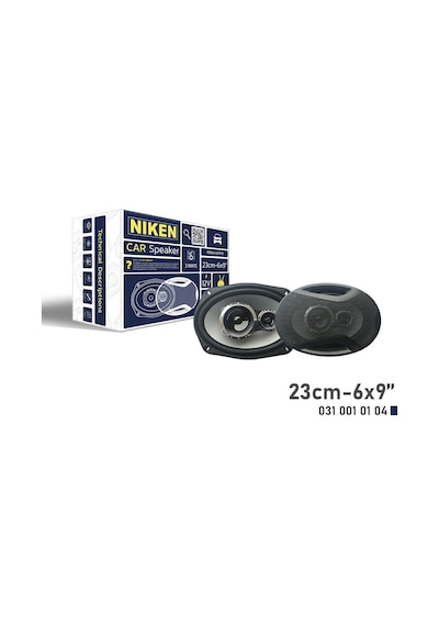 Niken Araç Hoparlörü Kolon Oval 23 Cm 6,9inc 2adet Niken