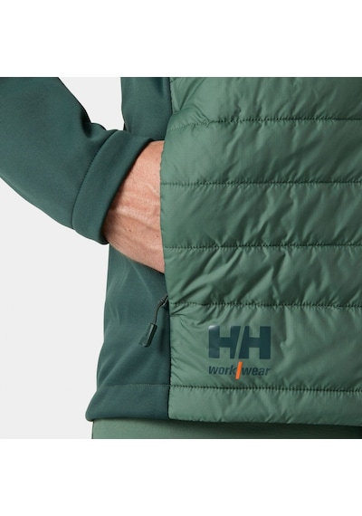 Oxford Hybrid Insulated Jacket - Spruce/dark - Xl 474 Yeşil Xl