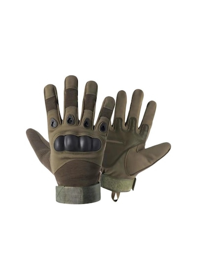 Açıkalın Askeri Malzeme Unisex Tam Parmak Korumalı Taktik Outdoor Eldiven - Haki, M Beden Haki - 275137043 Haki