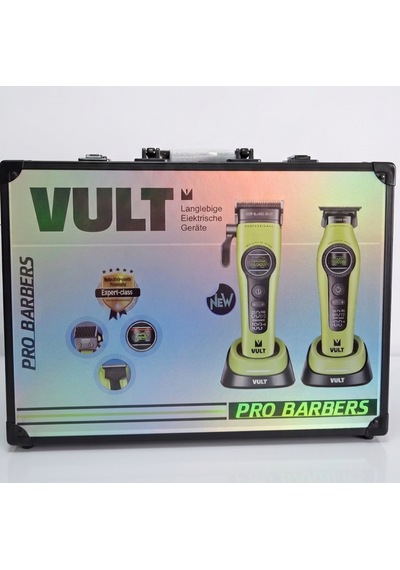 Vult Vt-9878-spro Profesyonel Berber Seti Çift Makine Brushless Motor 120 Dak