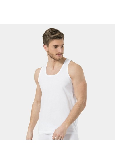 Türen Erkek Bantlı Atlet 2'li Paket 110/beyaz Beyaz