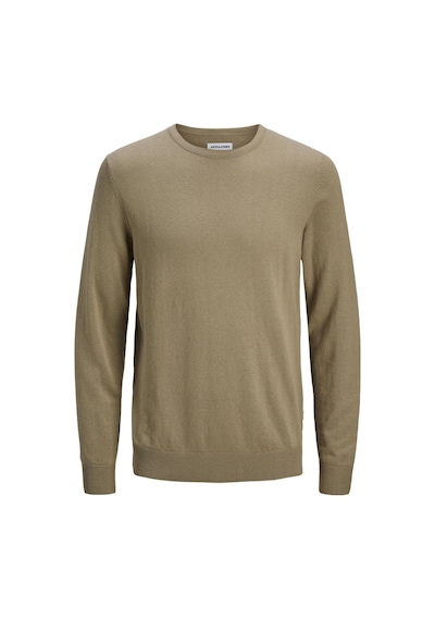 Jack & Jones Erkek Bej İnce Triko Kazak - 12208364 Bej