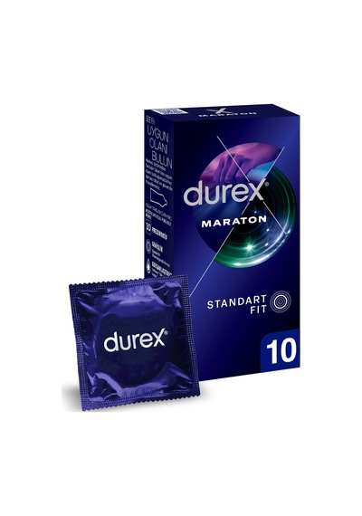 Durex Maraton Geciktiricili Prezervatif 10'lu 5 Adet