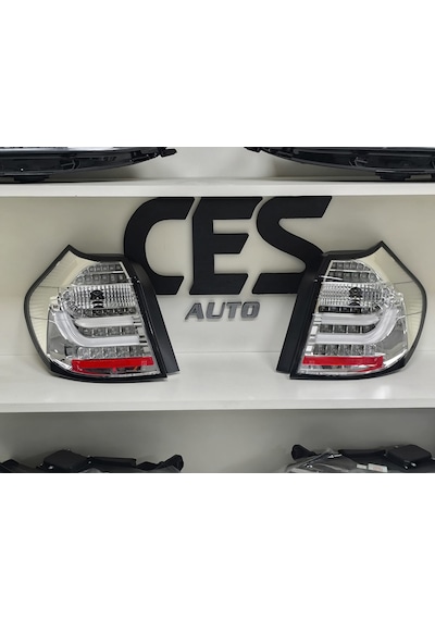 Bmw 1 Serisi E87 Uyumlu Şeffaf Led Stop Takımı Tak Çalıştır