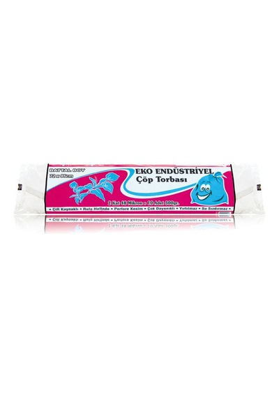 Eko Endüstriyel Çöp Torbası Battal - 300 Gr 10'Lu - 72X95 Cm