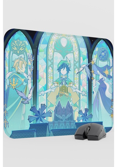 Venti Genshin Impact Anime Gacha V3 - 48x40 Xl Gaming Mouse Pad Fare Altlığı